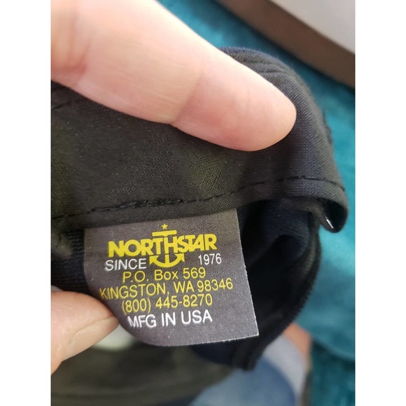 VINTAGE Korea Veteran Hat Mens Black Snapback One Size Adjustable War Logo USA - Picture 6 of 8